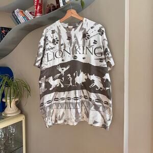 Vintage The Lion King white Movie Promo Shirt